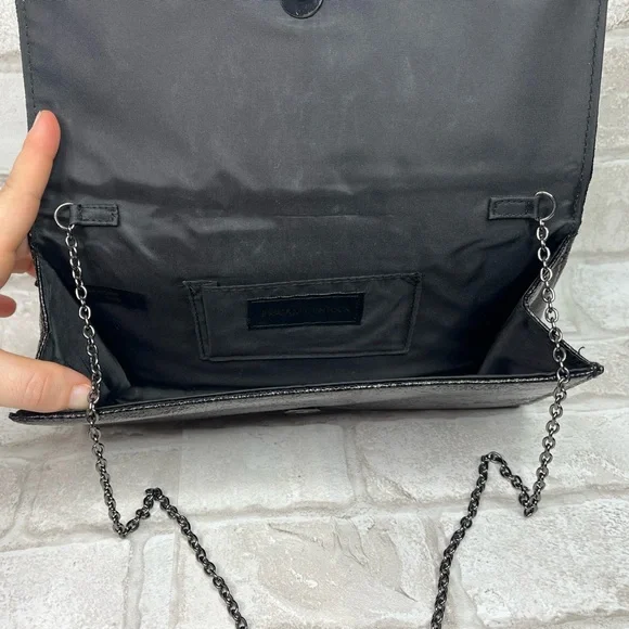 Jessica McClintock Black Evening Clutch - Picture 10 of 11